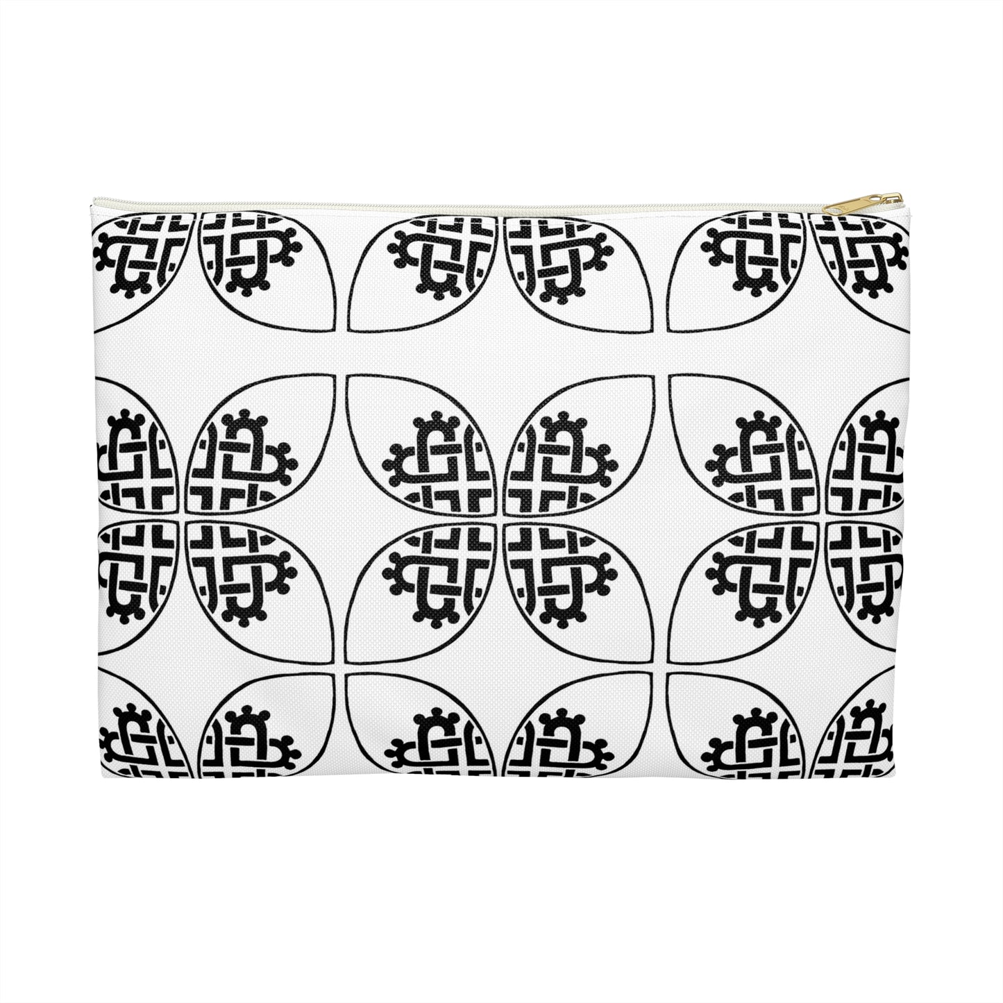 Celtic Heart Accessory Bag White - InkLovePrint