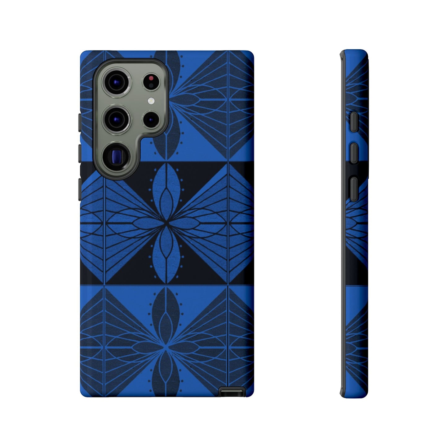 Geometric Blue 2 Phone case