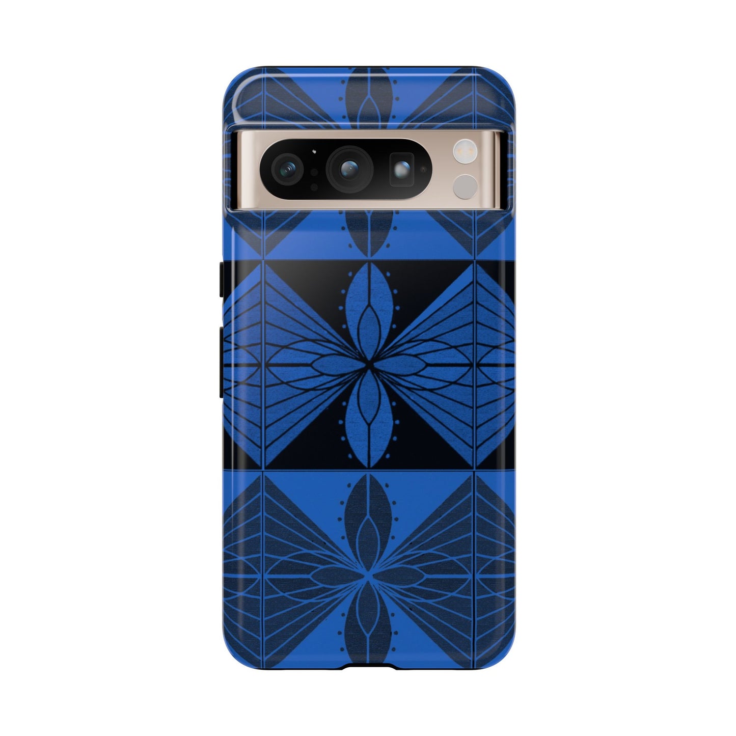 Geometric Blue 2 Phone case