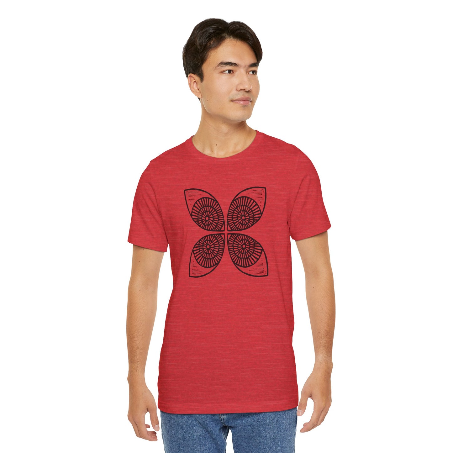 Circle Motif Unisex T-Shirt - InkLovePrint