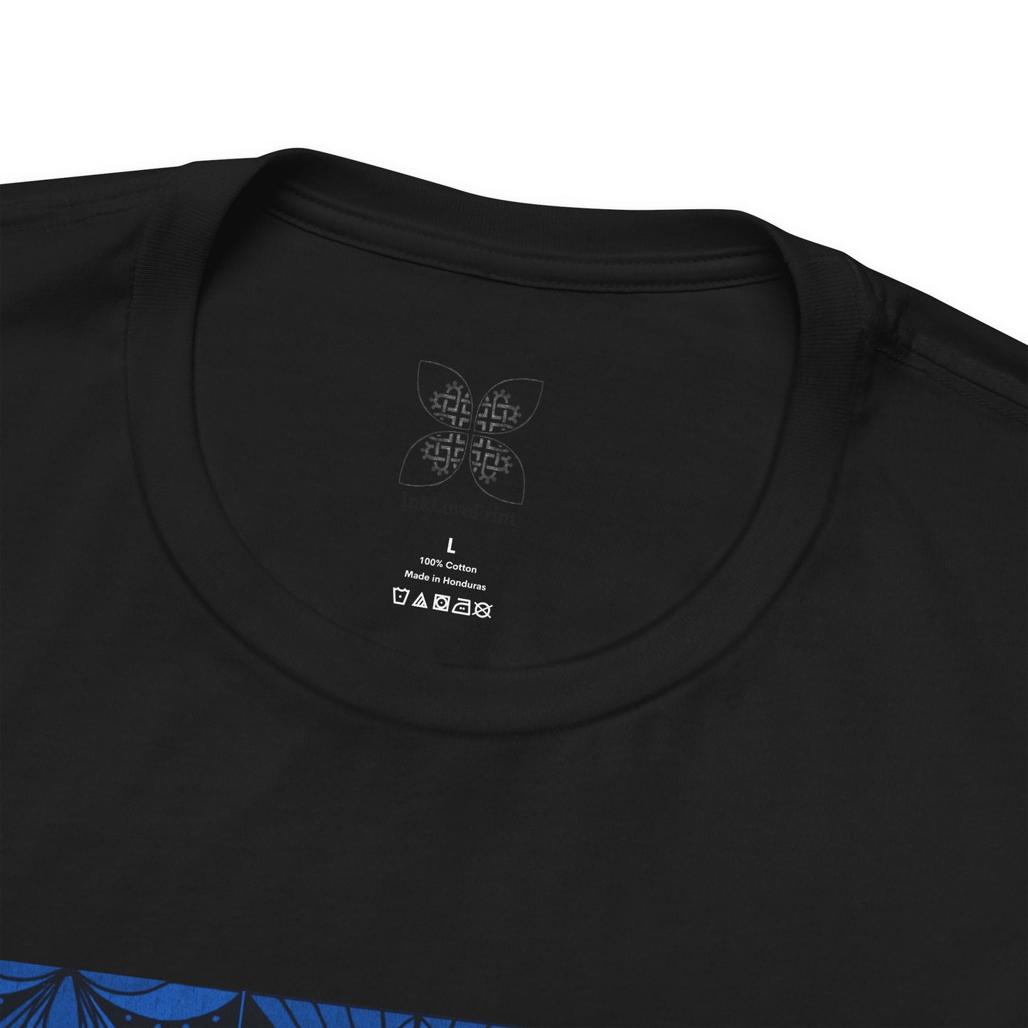 Geometric Blue Unisex T-Shirt - InkLovePrint