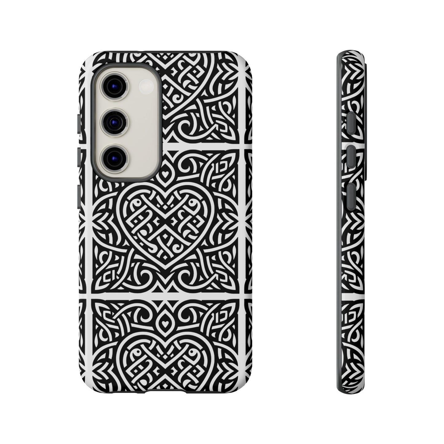 Framed Celtic Heart Phone case