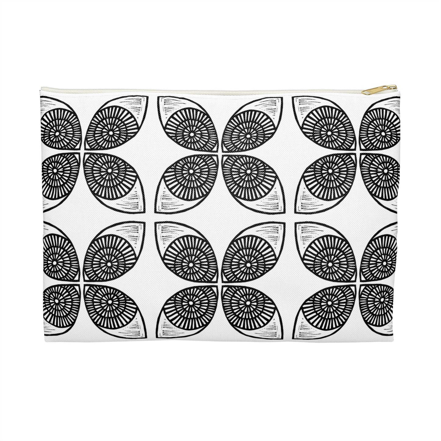 Circle Accessory bag white - InkLovePrint