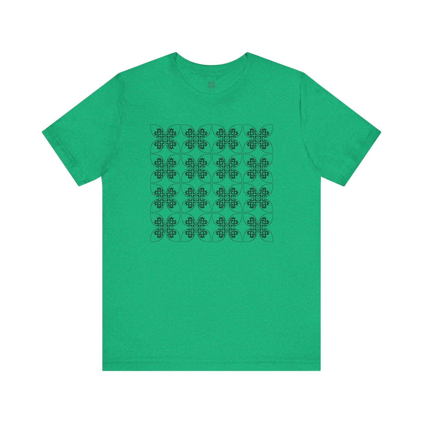 Celtic Heart 12 tile T shirt - InkLovePrint