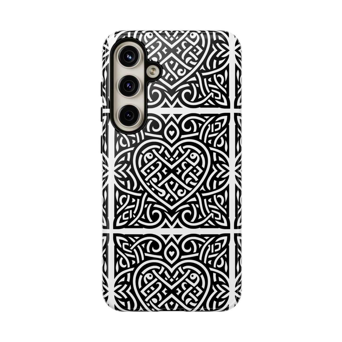 Framed Celtic Heart Phone case