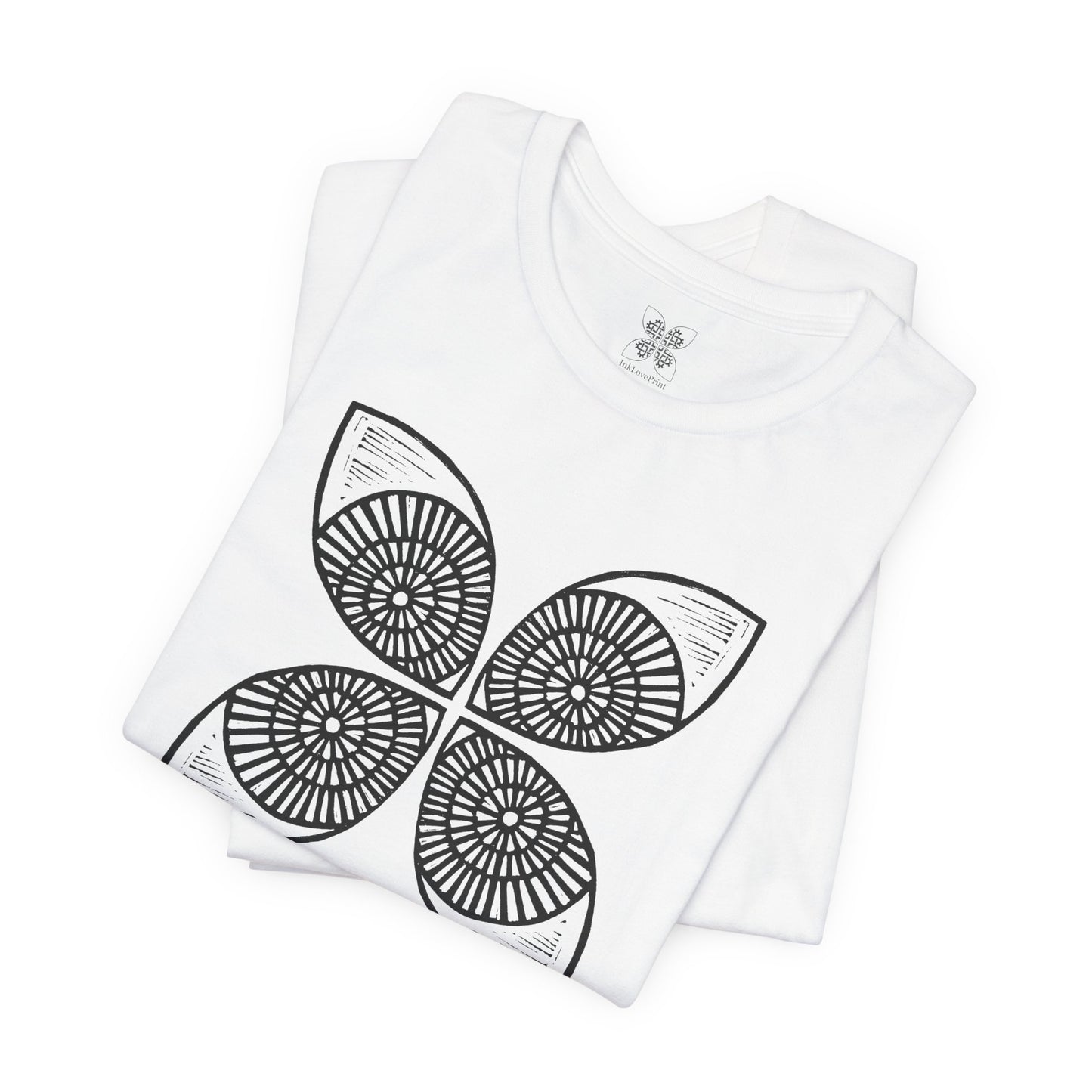 Circle Motif Unisex T-Shirt - InkLovePrint