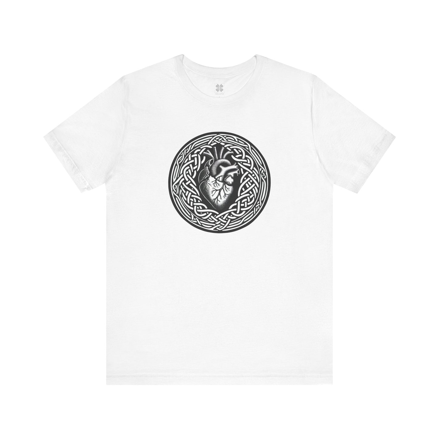 Celtic Human Heart Unisex T-Shirt - InkLovePrint