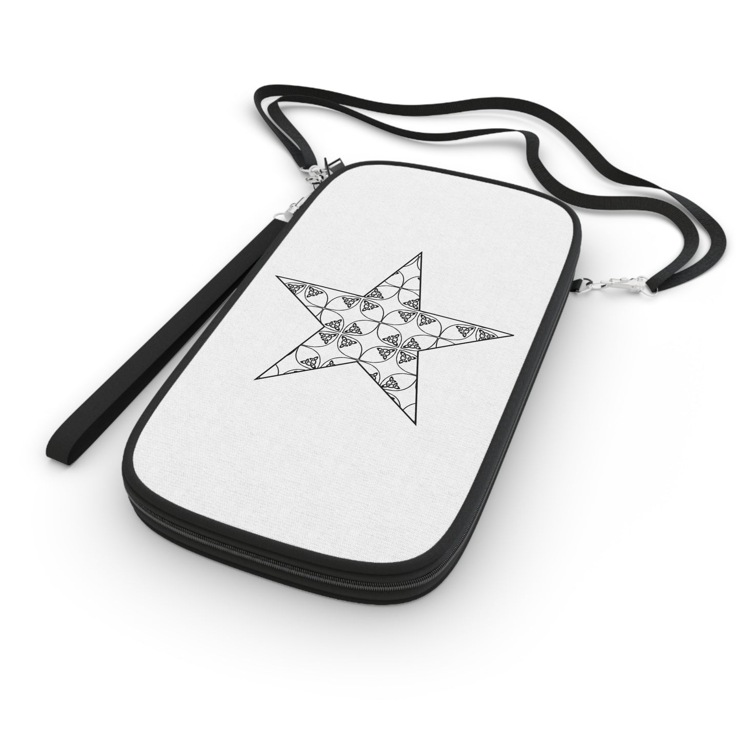 Trinity Star White Passport Wallet - InkLovePrint