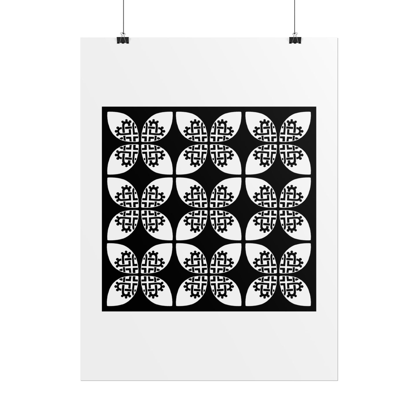 Celtic Heart 9 Tile- Rolled Poster - InkLovePrint