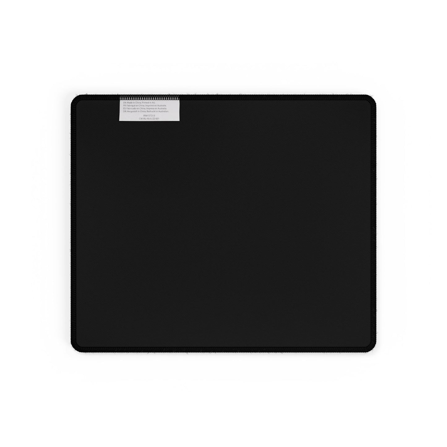Black Flower Desk Mat - InkLovePrint
