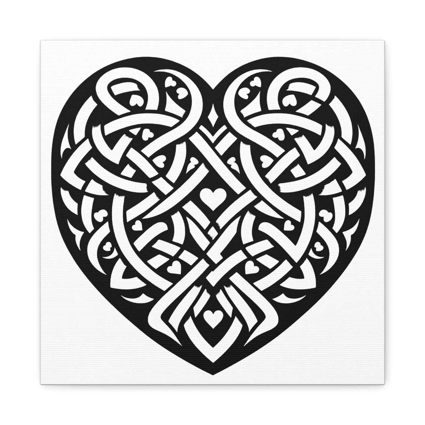 Celtic Valentine Canvas - InkLovePrint