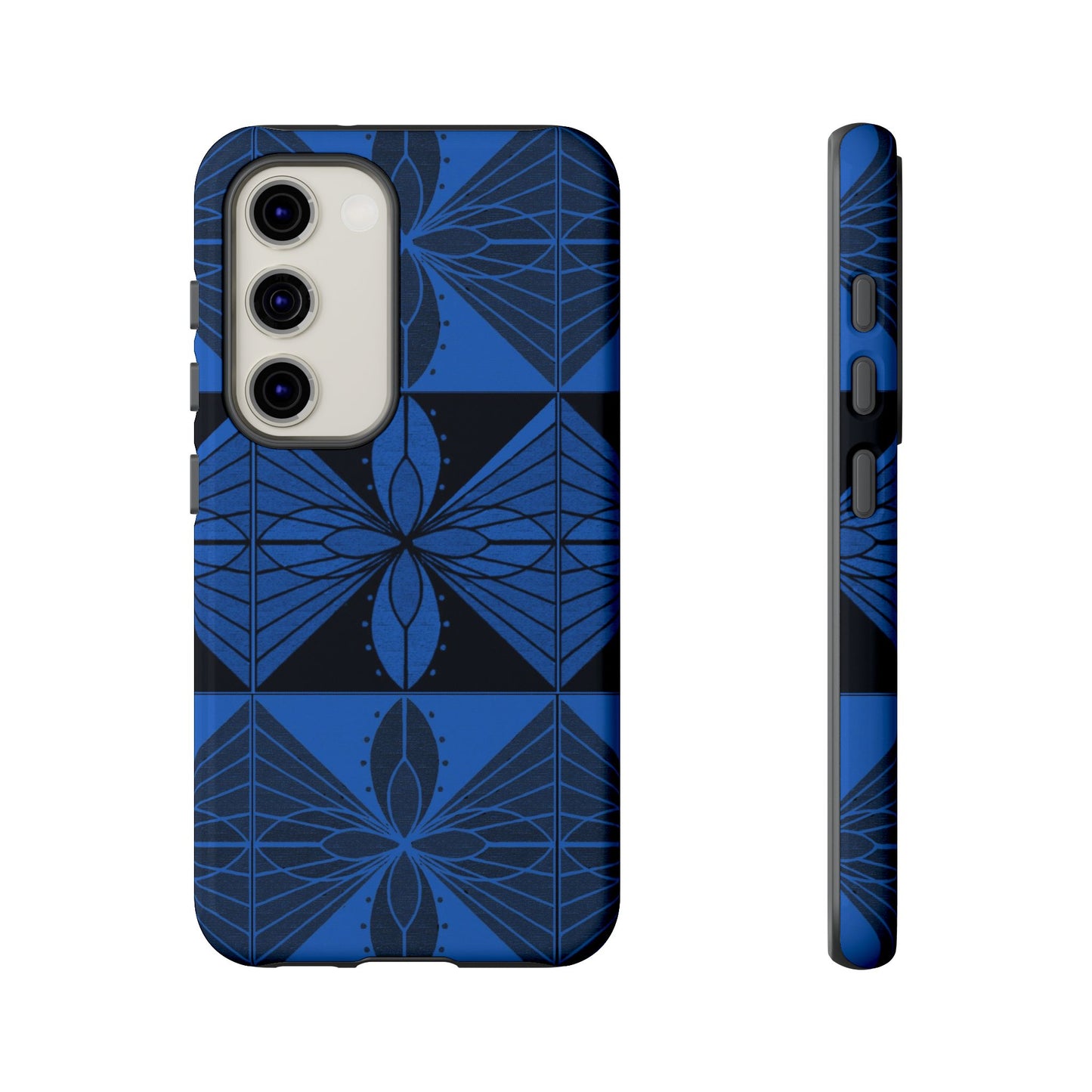 Geometric Blue 2 Phone case