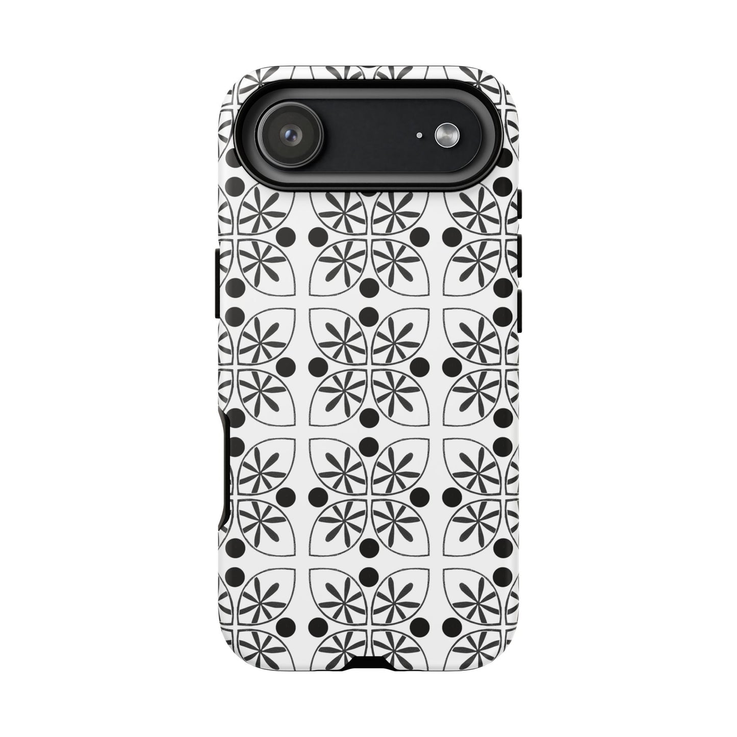 Black Flower Phone case