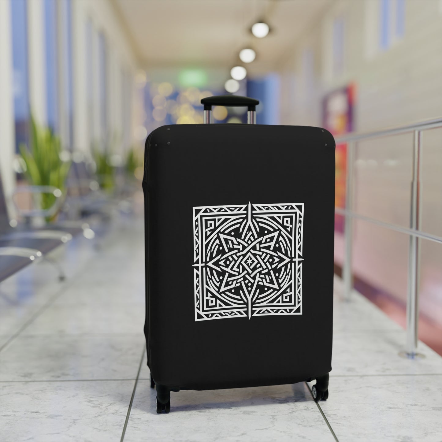 Celtic Star Luggage Cover - InkLovePrint