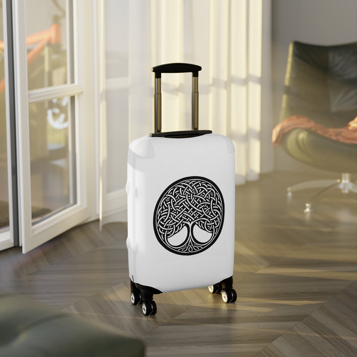 Celtic Tree of Life Luggage Cover - InkLovePrint