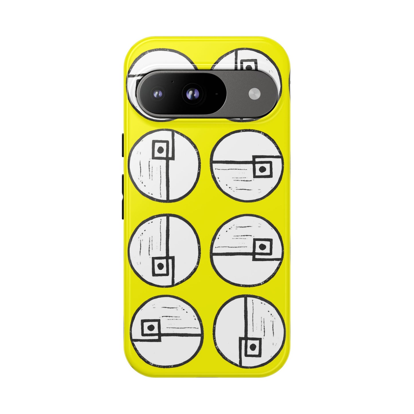 Rotating Rectangle Yellow Phone case
