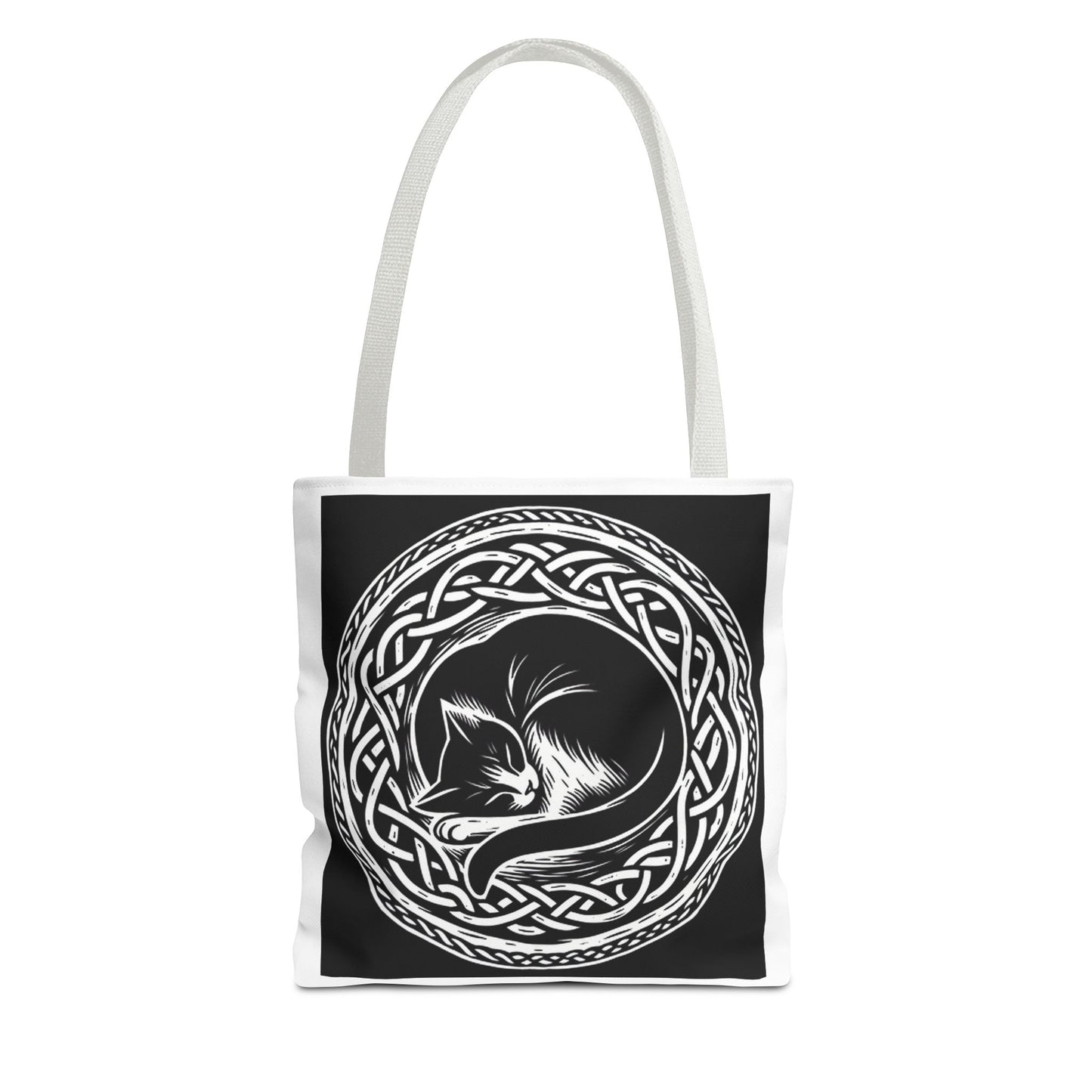 Celtic Cat Tote Bag - InkLovePrint