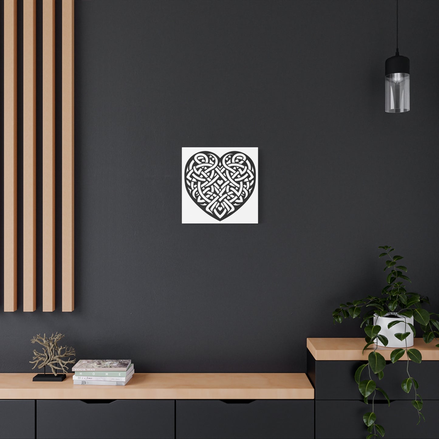 Celtic Valentine Canvas - InkLovePrint