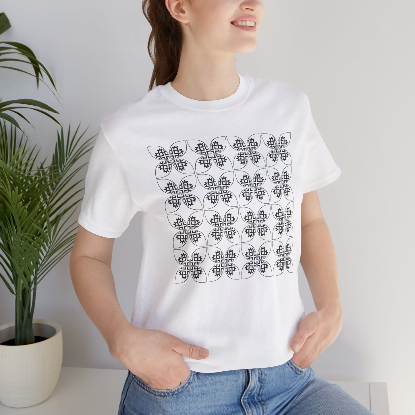 Celtic Heart 12 tile T shirt - InkLovePrint