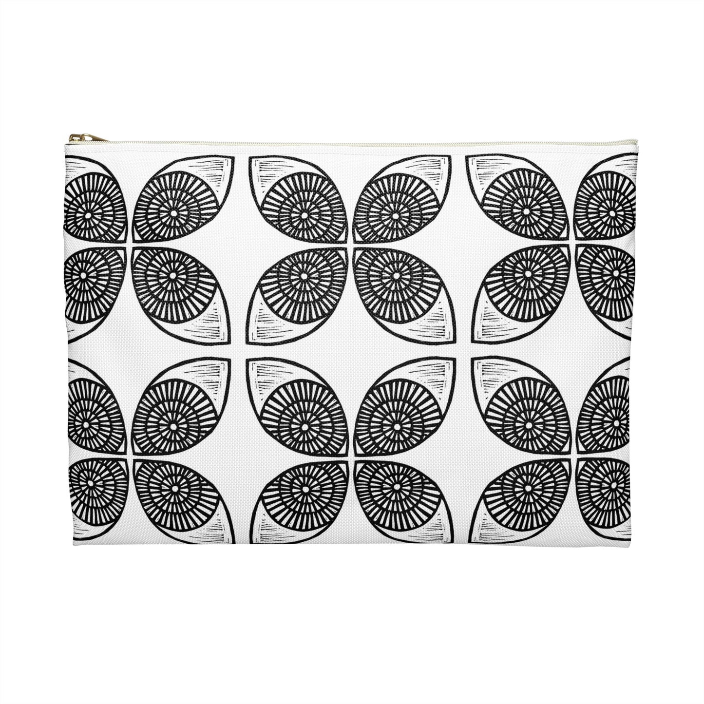 Circle Accessory bag white - InkLovePrint
