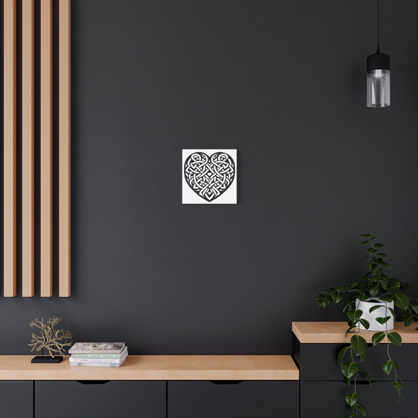 Celtic Valentine Canvas - InkLovePrint