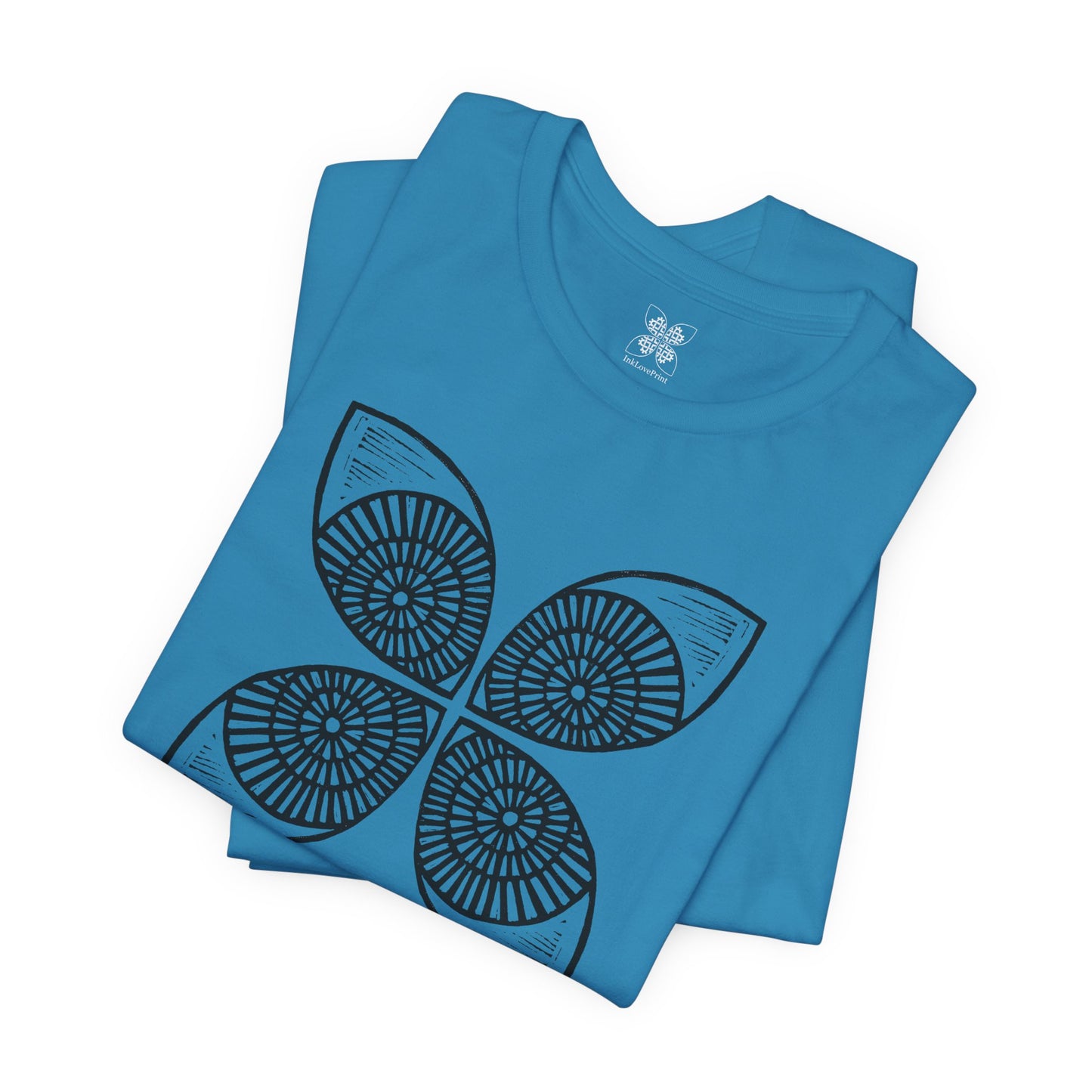 Circle Motif Unisex T-Shirt - InkLovePrint