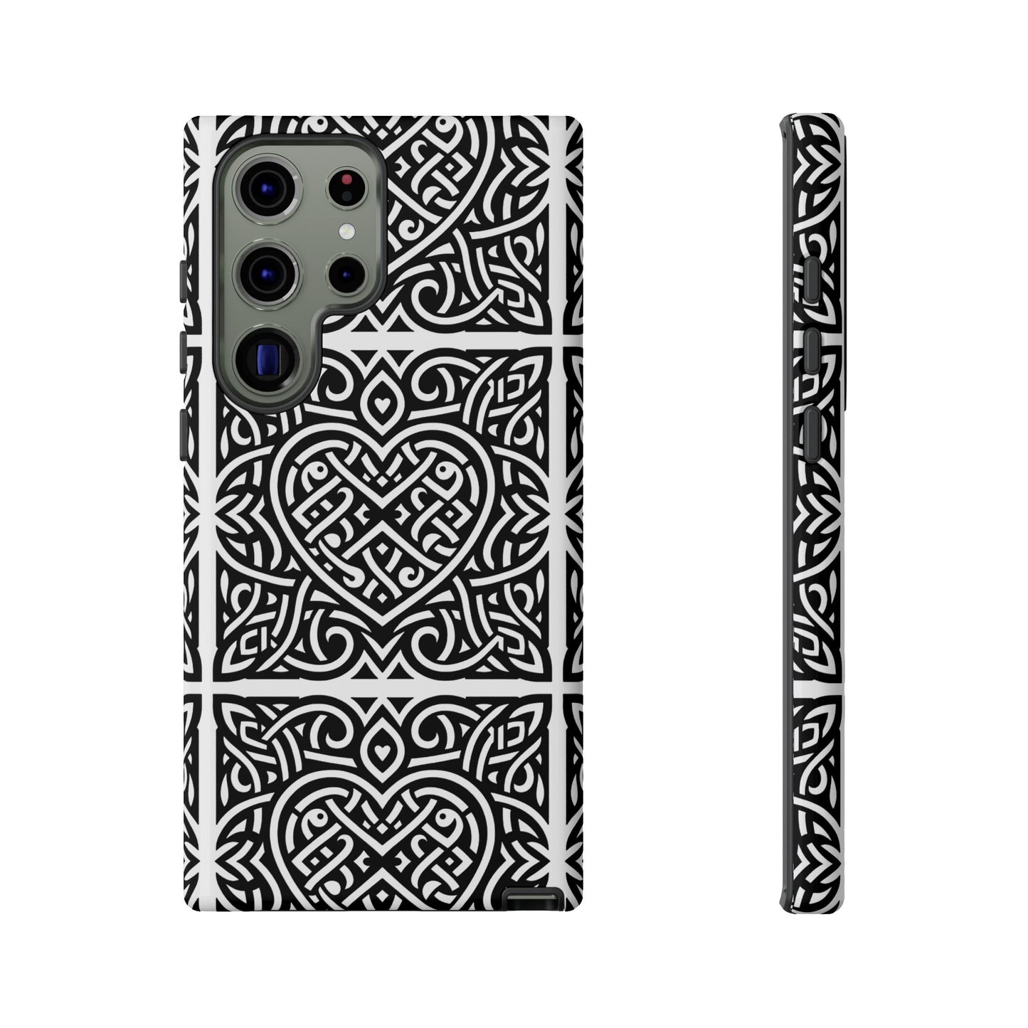 Framed Celtic Heart Phone case