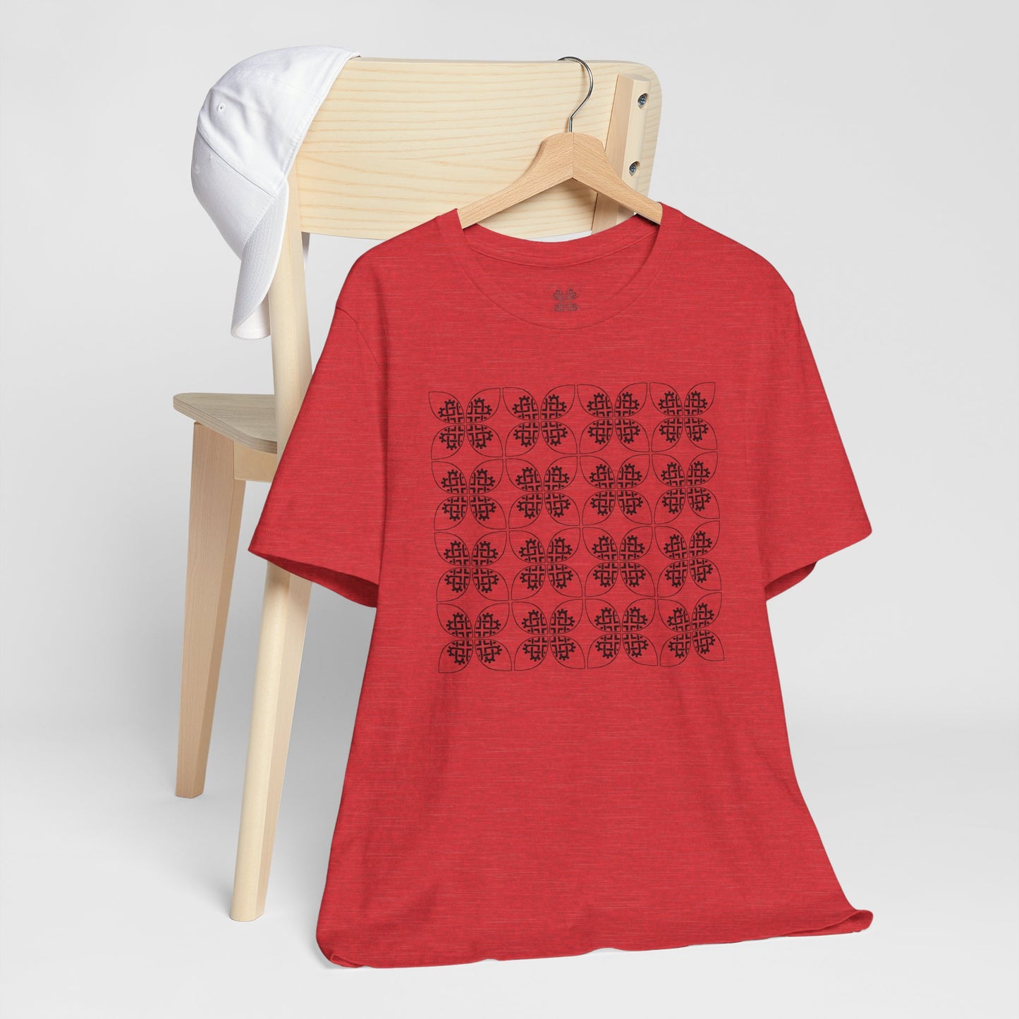 Celtic Heart 12 tile T shirt - InkLovePrint