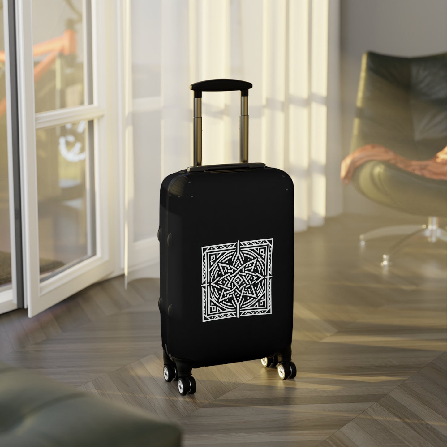 Celtic Star Luggage Cover - InkLovePrint