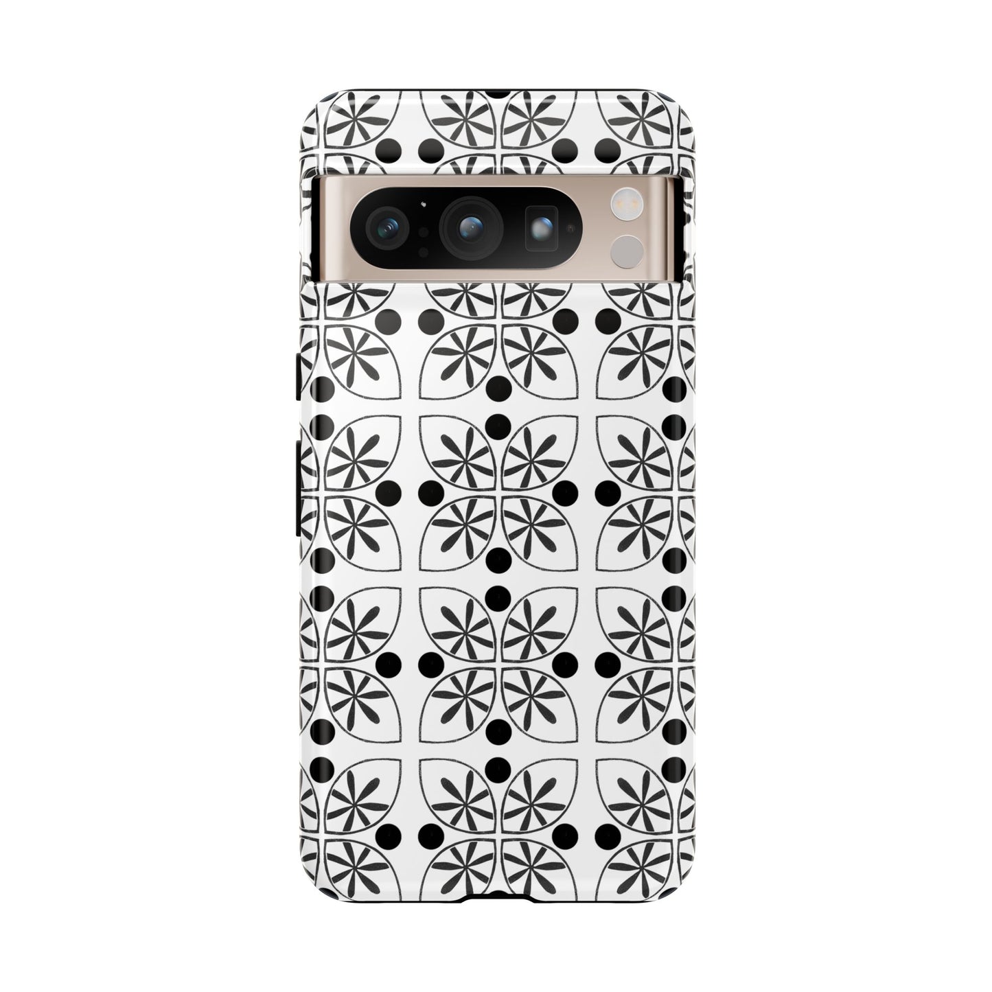 Black Flower Phone case