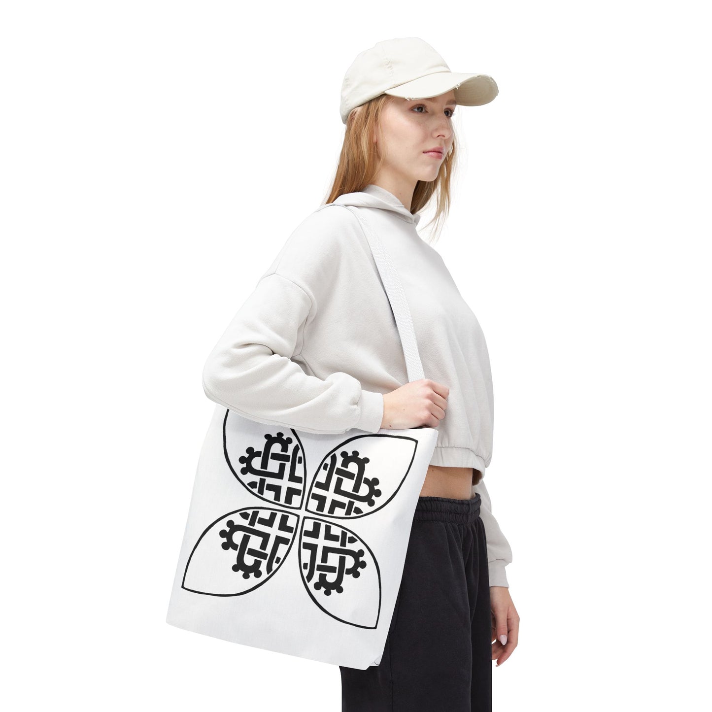 Celtic Heart Motif Tote Bag - InkLovePrint