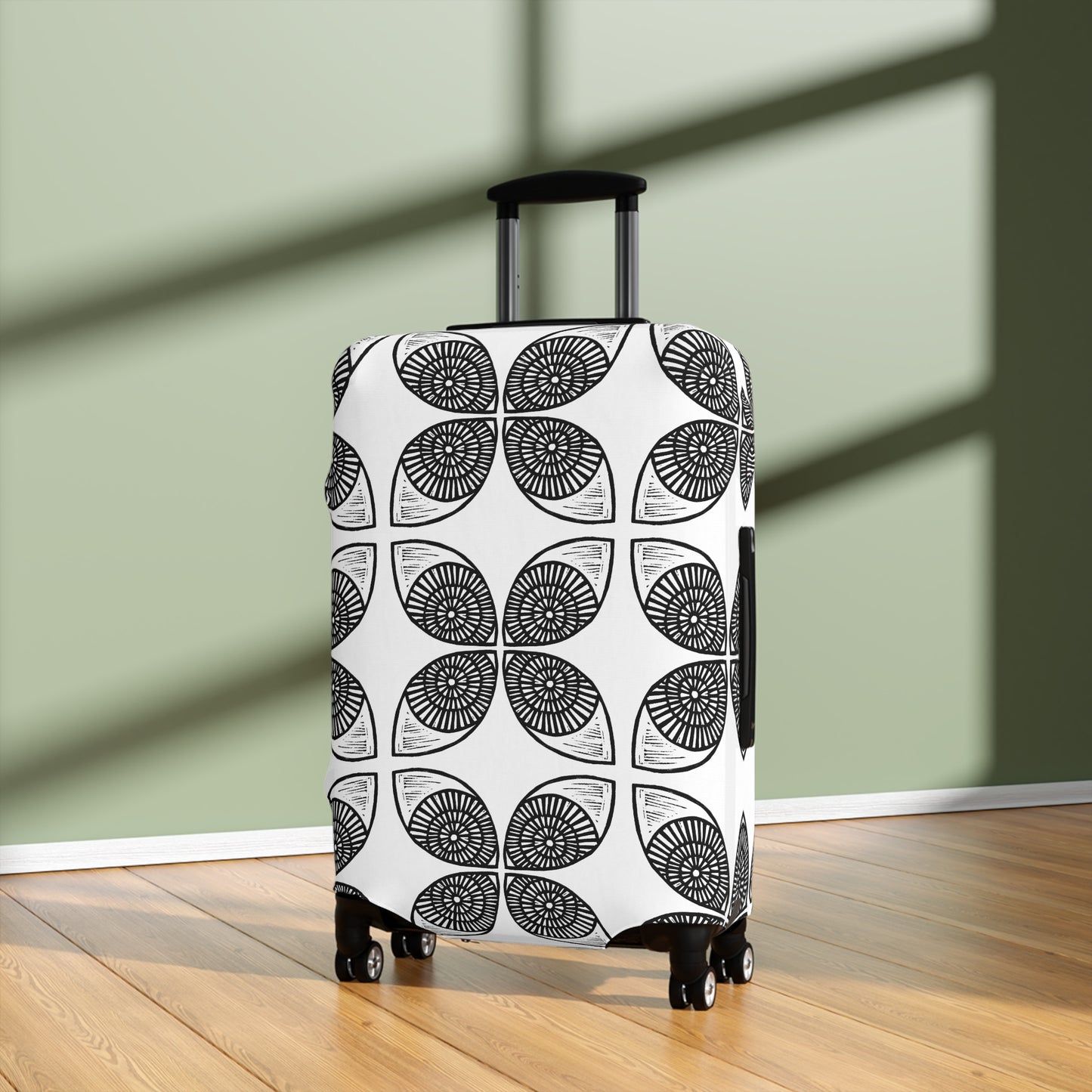 Circle Pattern Luggage Cover - InkLovePrint