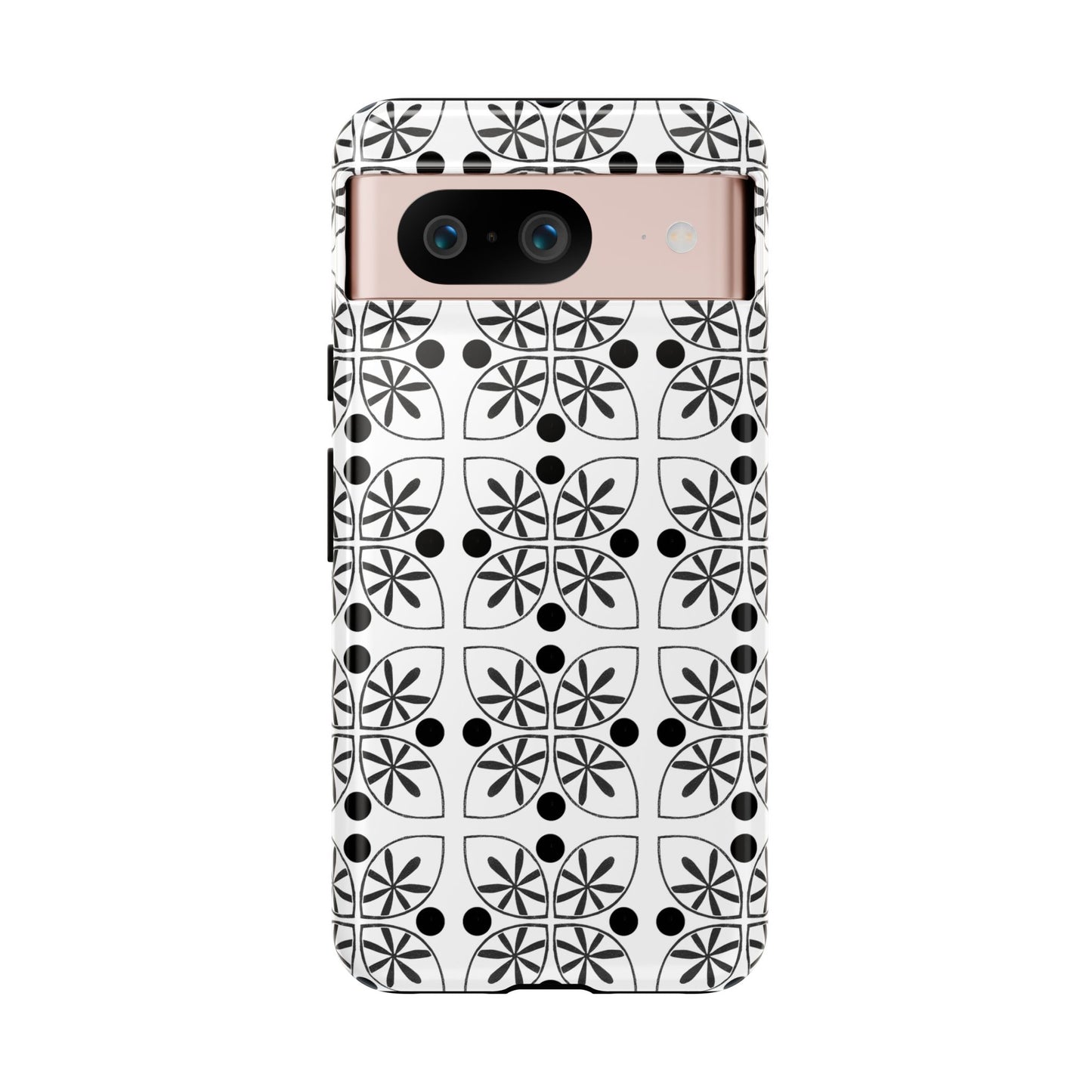 Black Flower Phone case
