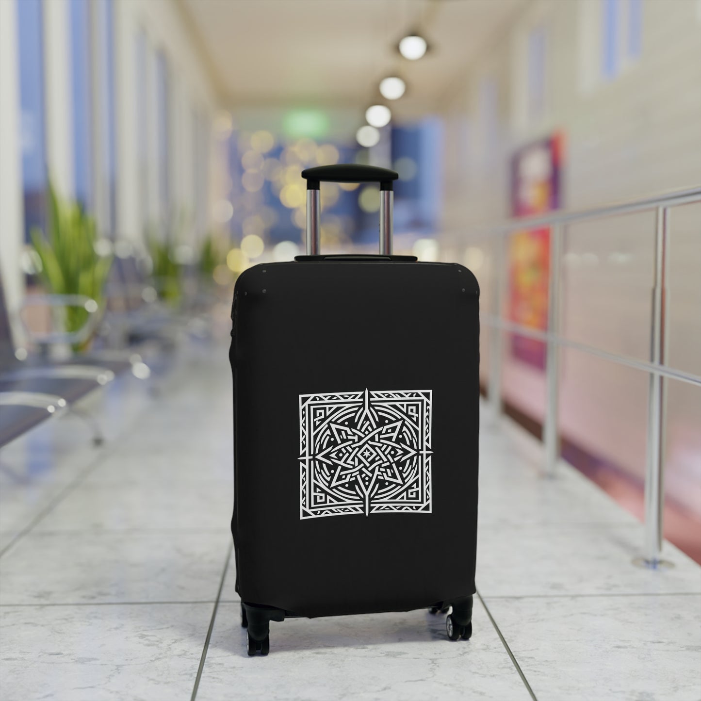 Celtic Star Luggage Cover - InkLovePrint