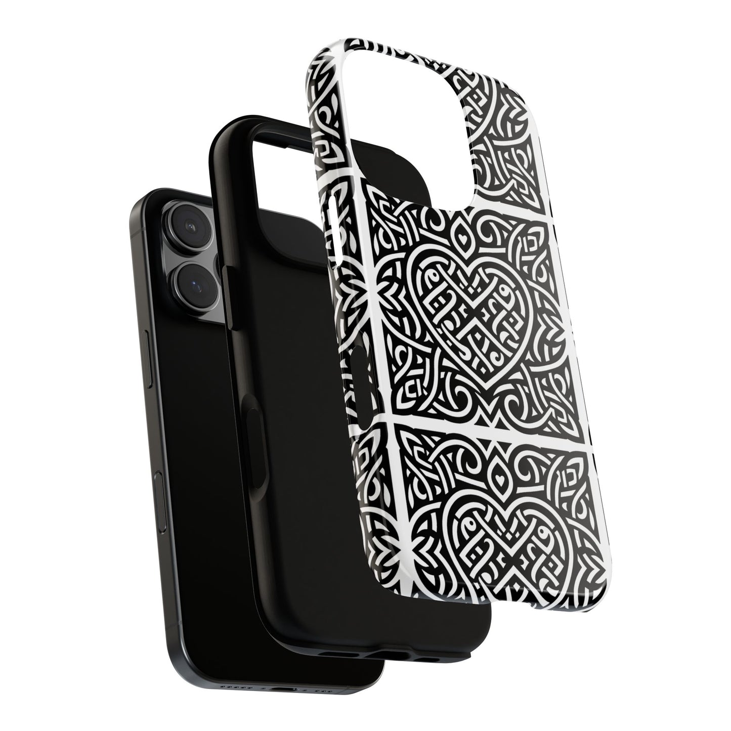 Framed Celtic Heart Phone case