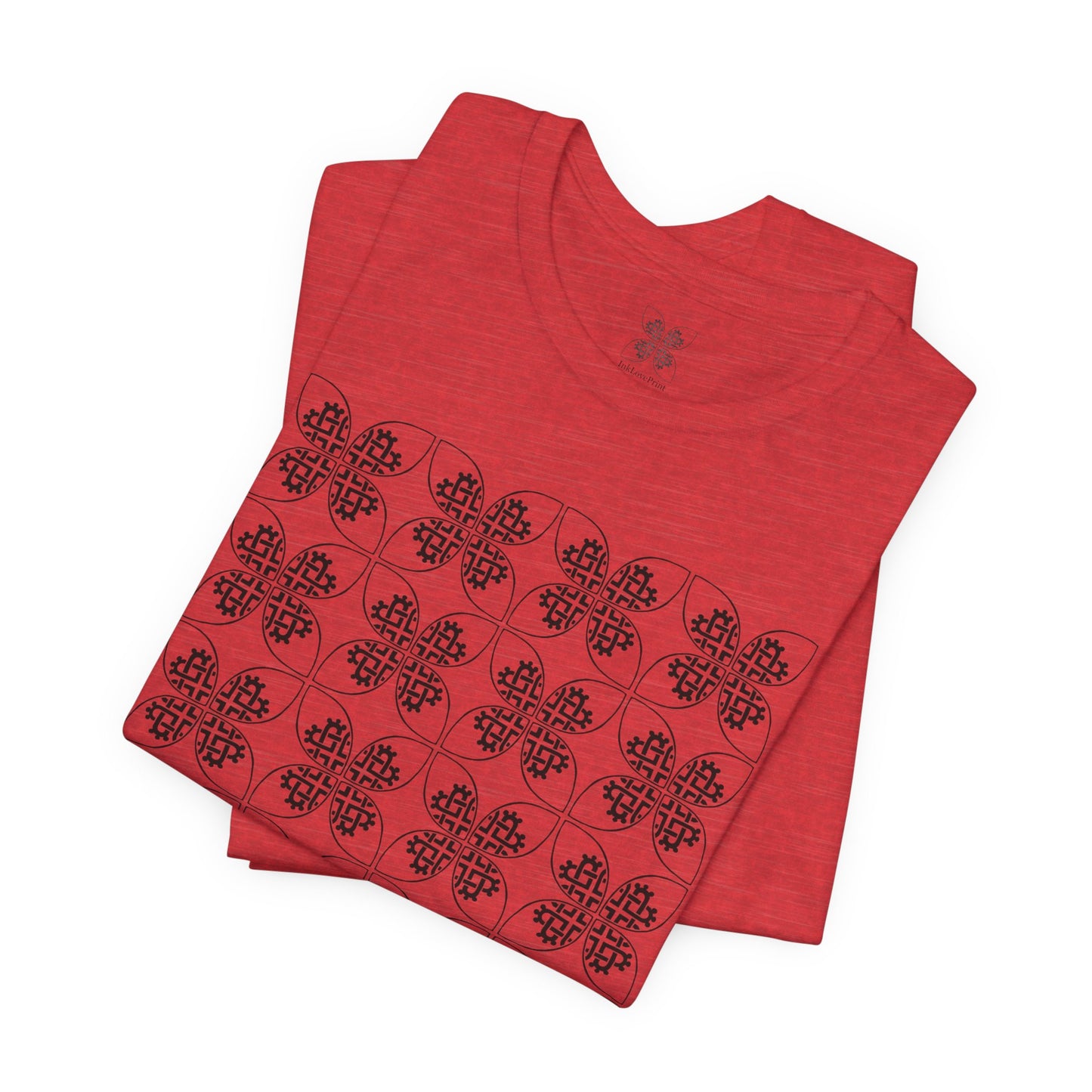 Celtic Heart 12 tile T shirt - InkLovePrint