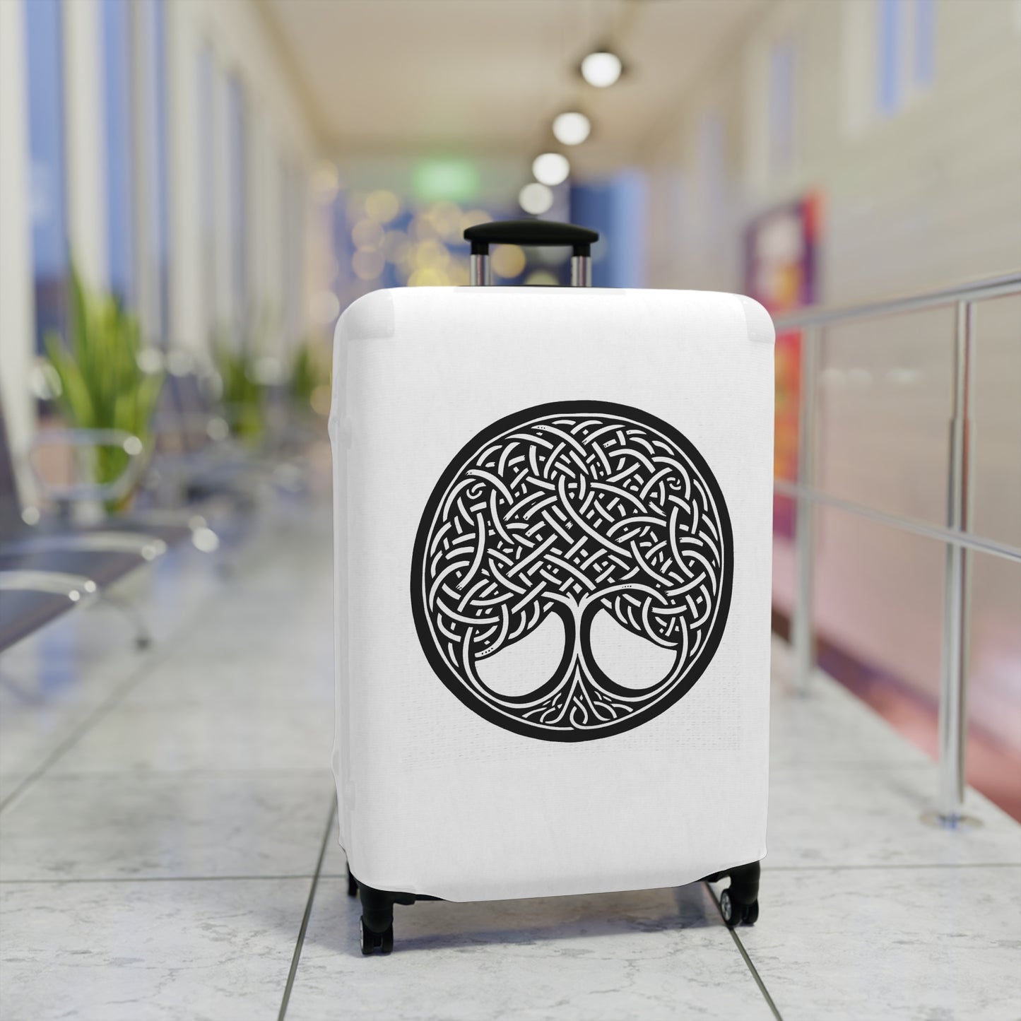 Celtic Tree of Life Luggage Cover - InkLovePrint