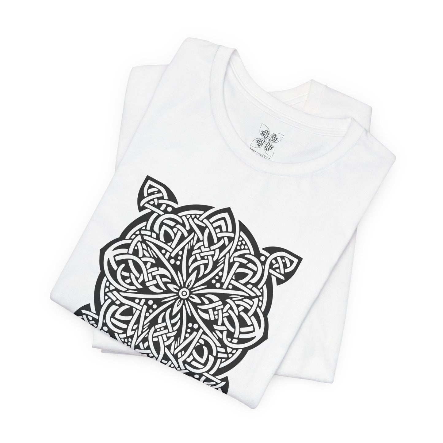 Celtic Flower Unisex T-Shirt - InkLovePrint