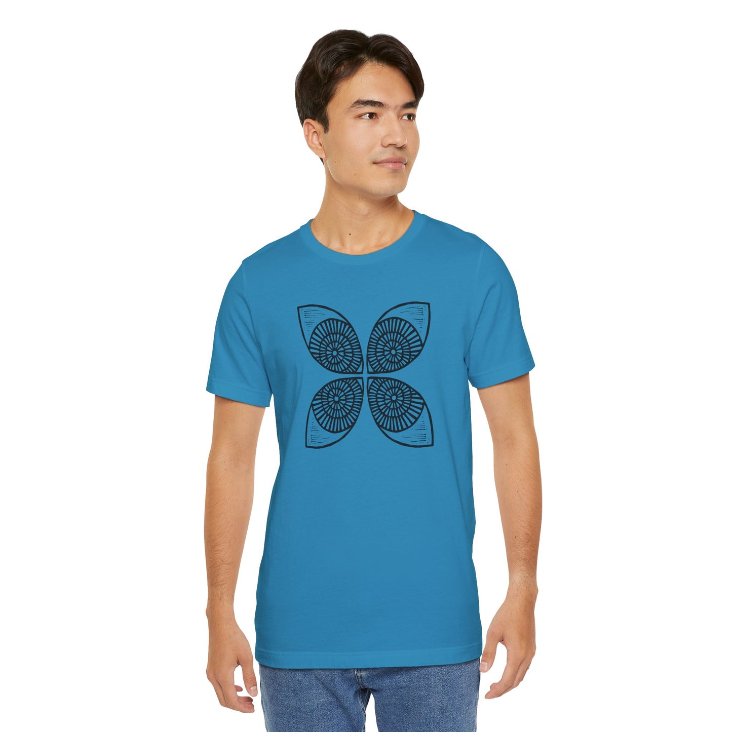 Circle Motif Unisex T-Shirt - InkLovePrint