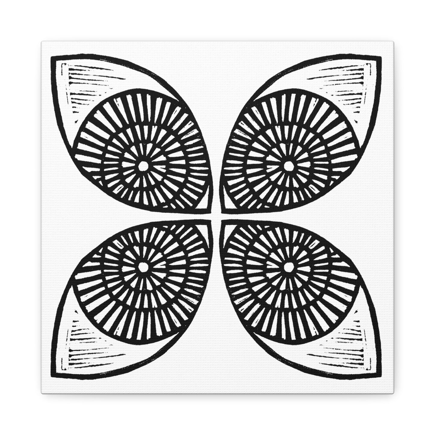 Circle Artwork - canvas - InkLovePrint