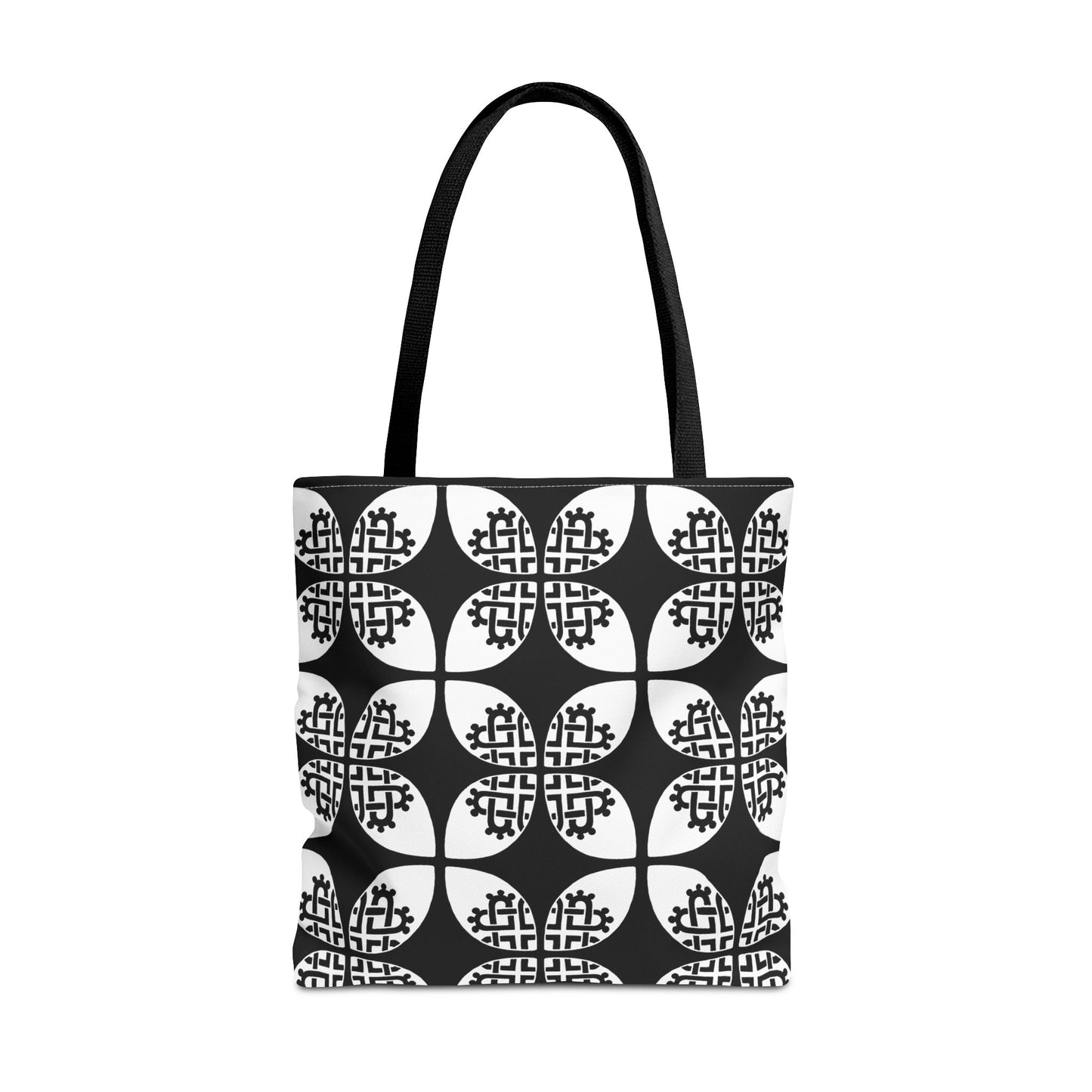 Celtic Heart Tote Bag Black - InkLovePrint