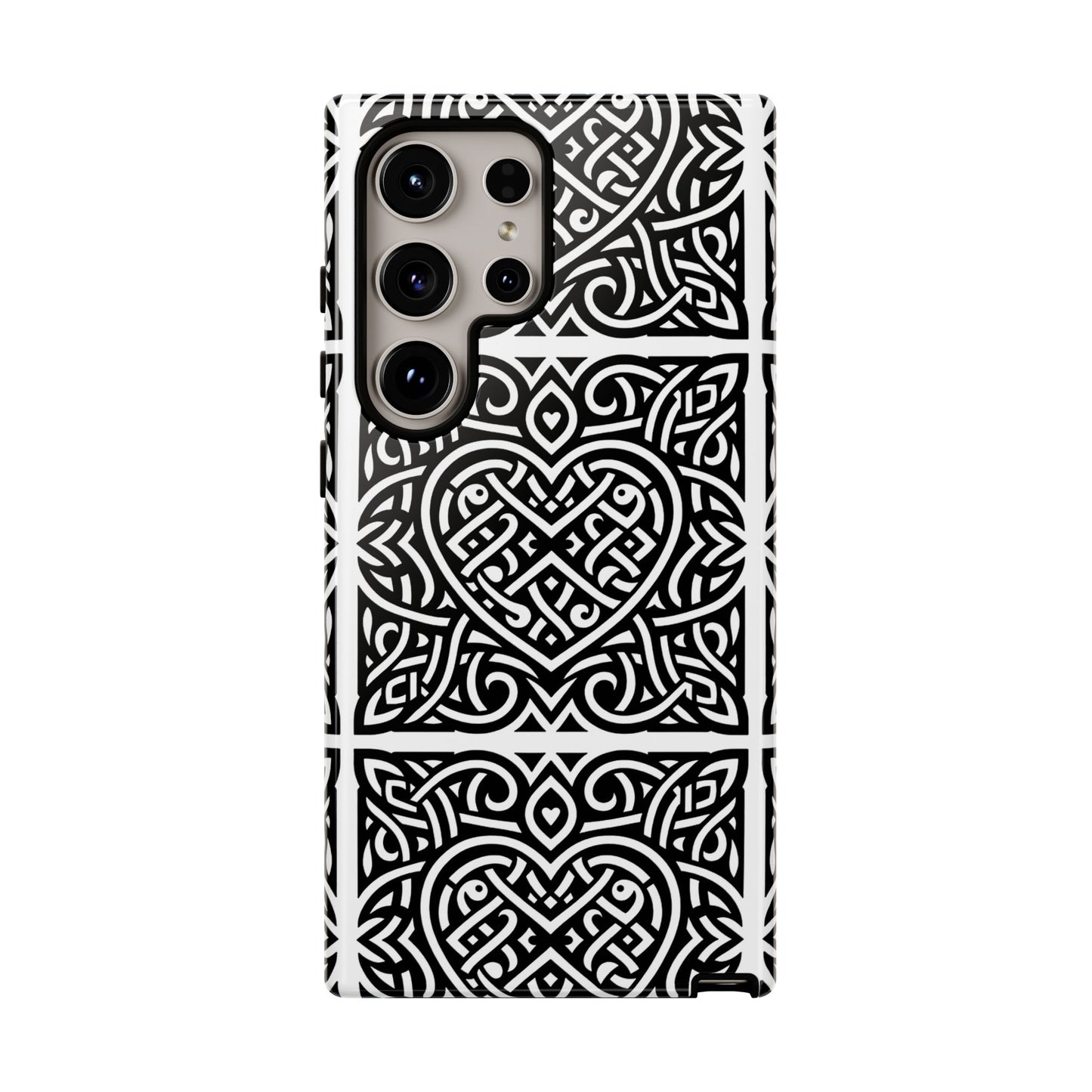 Framed Celtic Heart Phone case