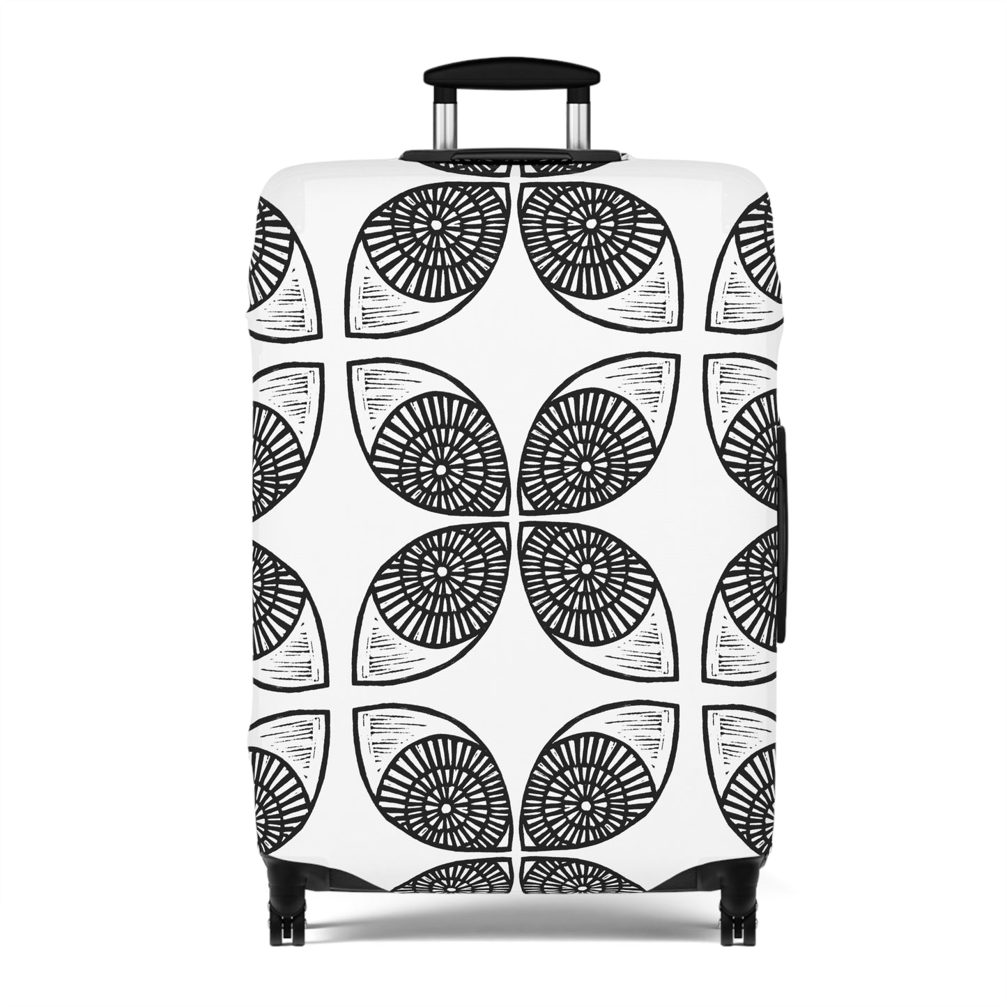 Circle Pattern Luggage Cover - InkLovePrint