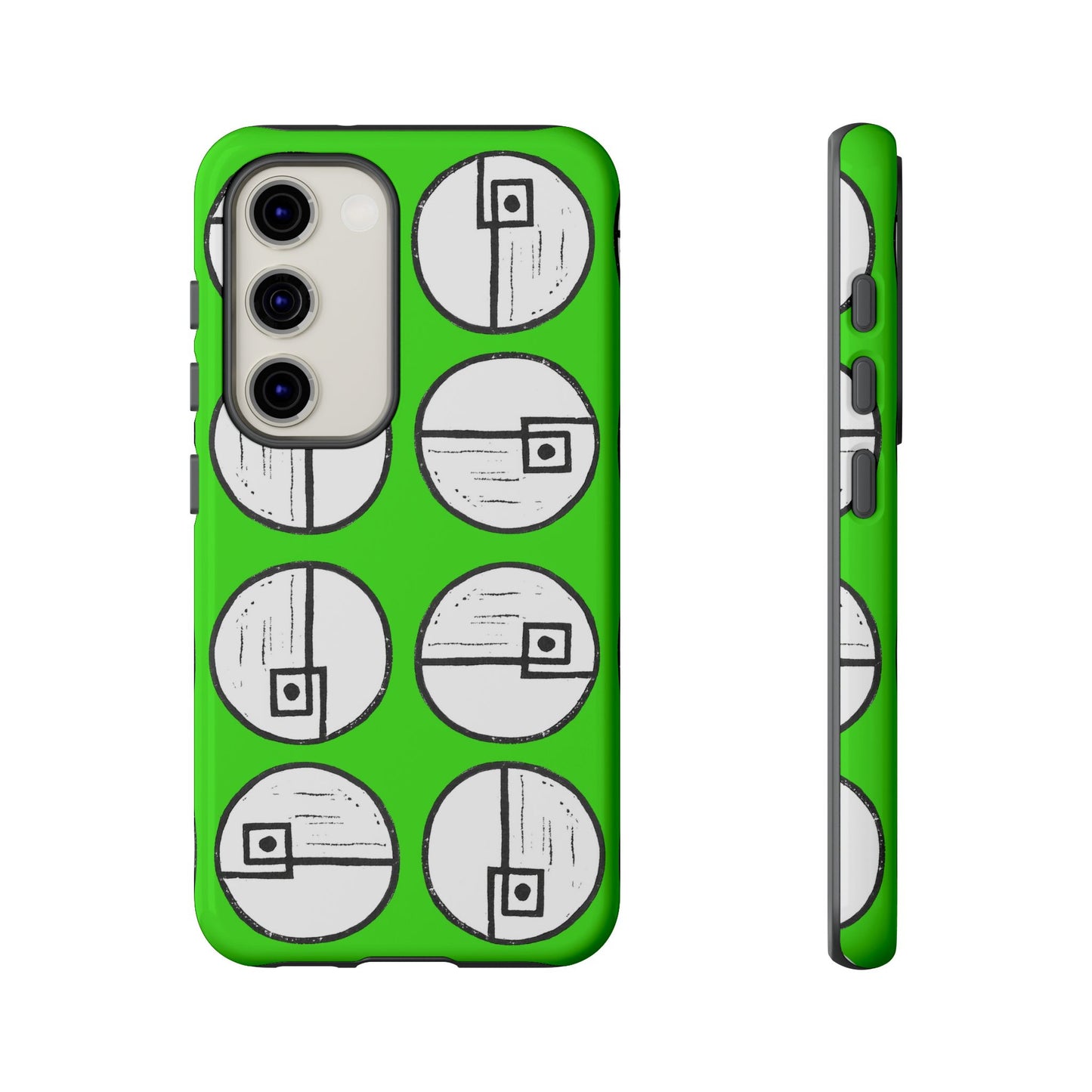 Rotating Rectangle Green Phone case