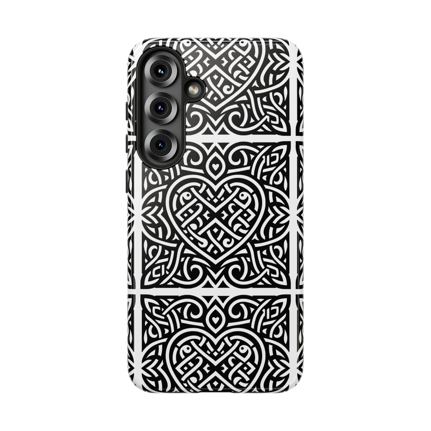 Framed Celtic Heart Phone case