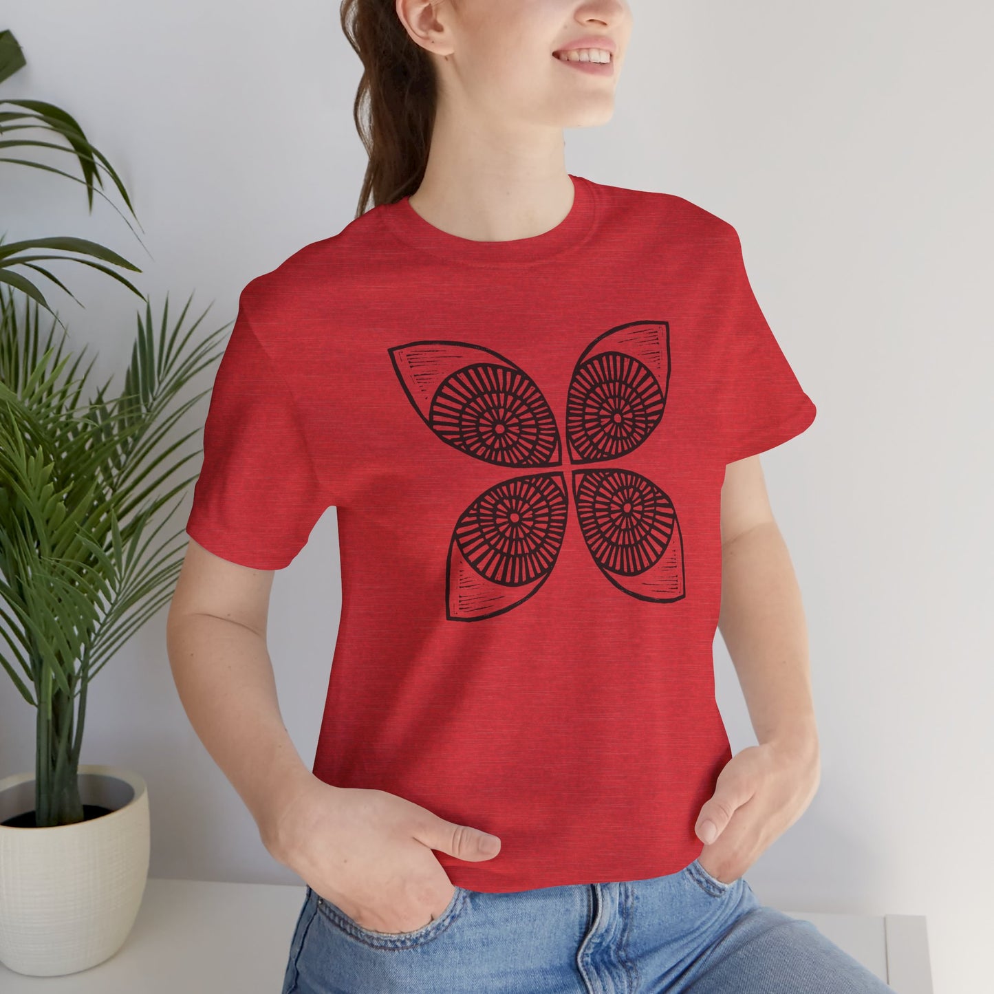 Circle Motif Unisex T-Shirt - InkLovePrint