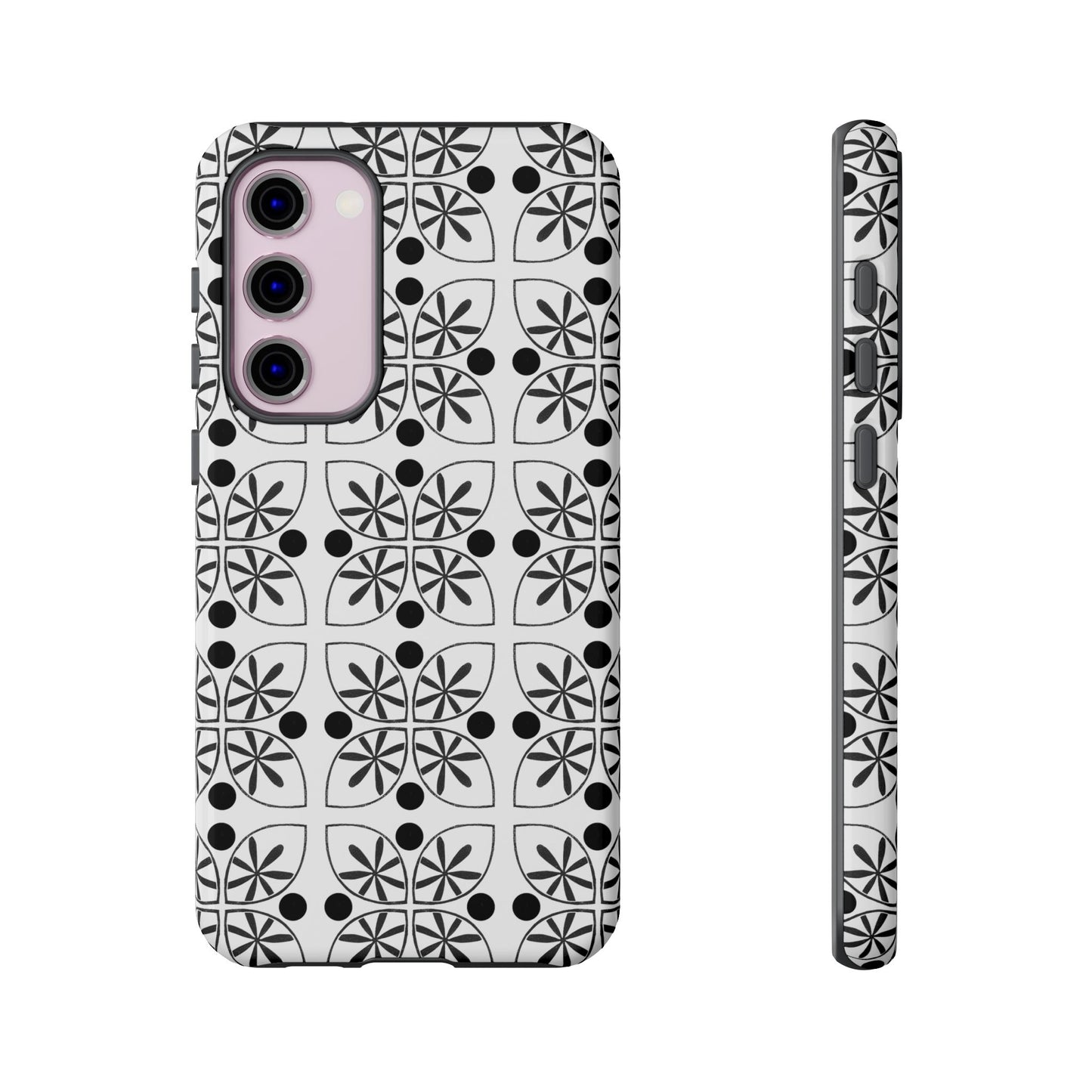 Black Flower Phone case