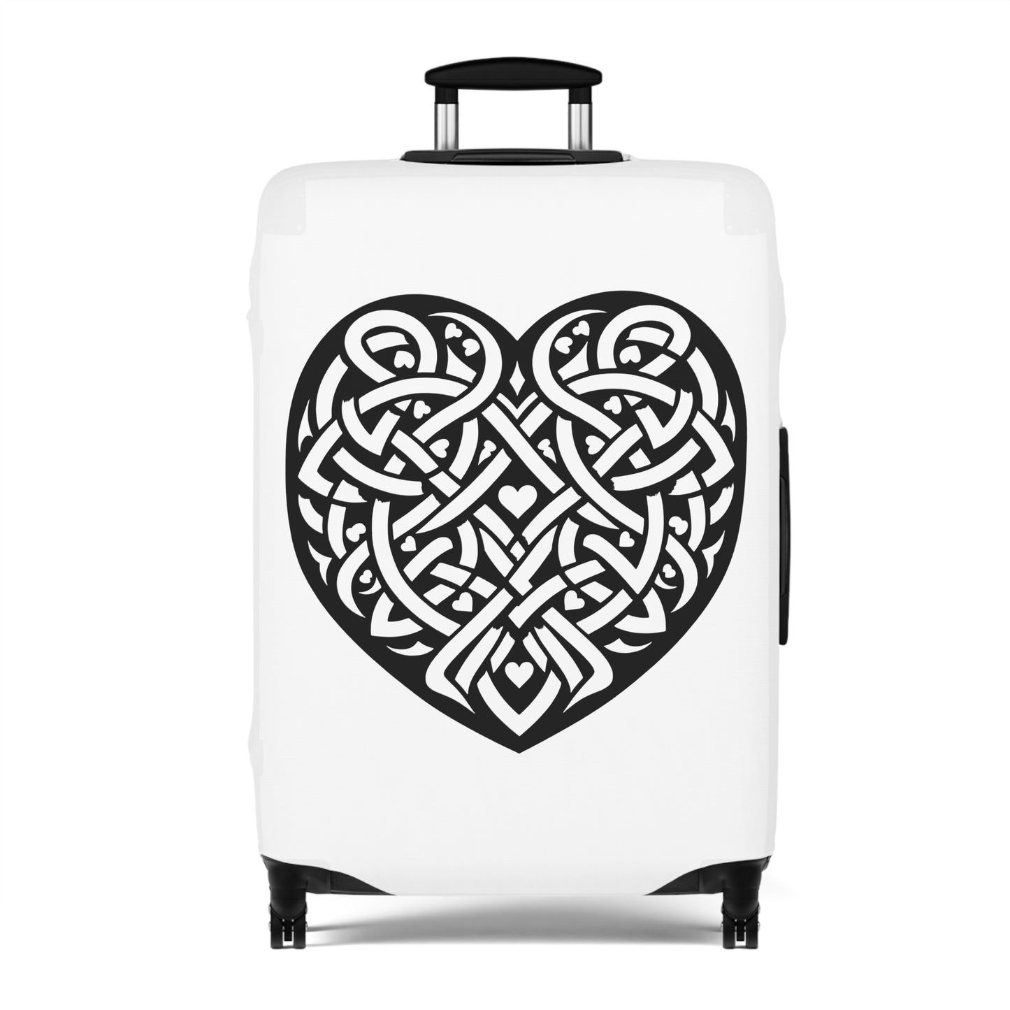 Celtic Valentine Luggage Cover - InkLovePrint