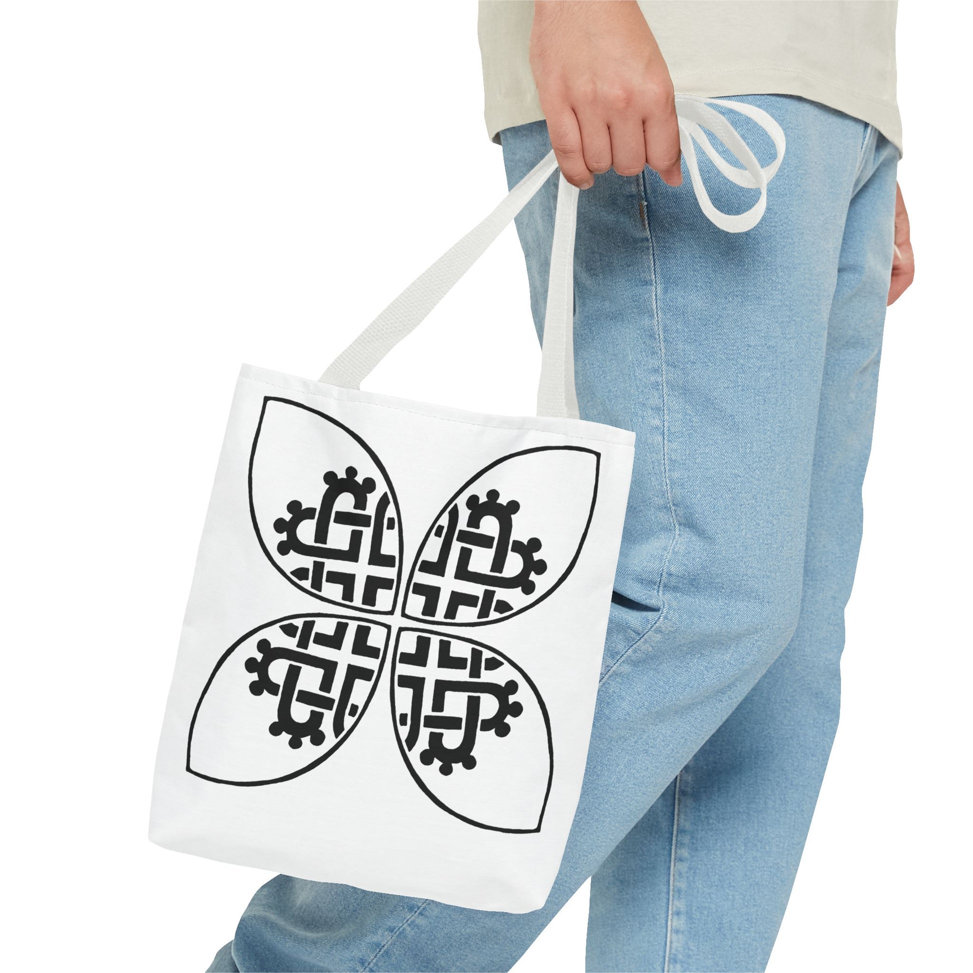 Celtic Heart Motif Tote Bag - InkLovePrint
