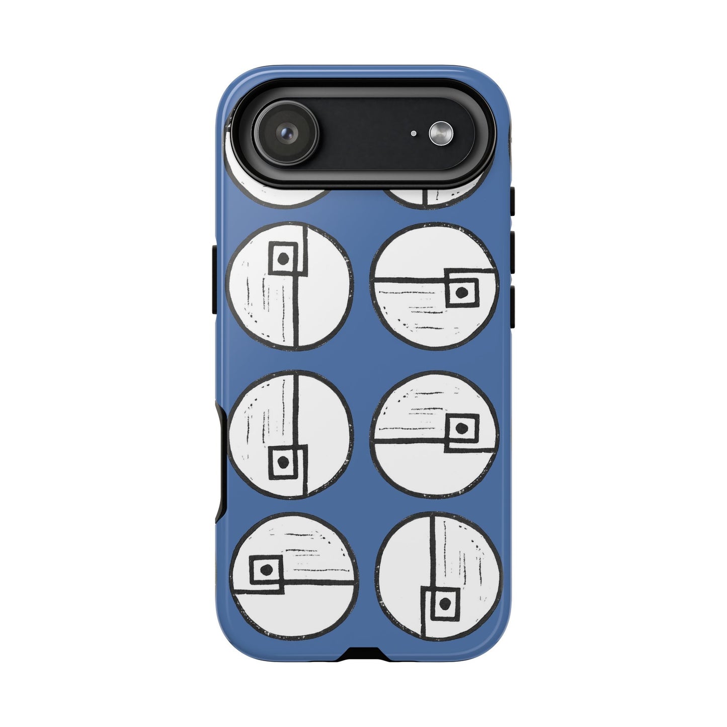 Rotating Rectangle Blue Phone case